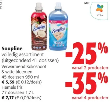 Aanbieding: Volledig assortiment van Soupline