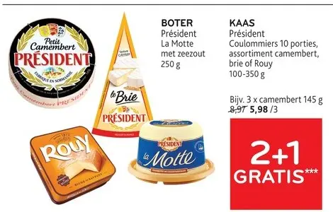 Promotie: Boter / Kaas