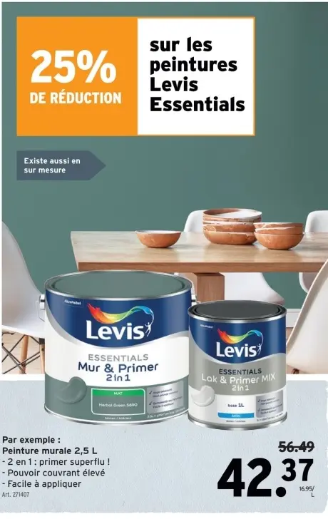 Offre: Peinture murale