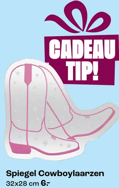 Aanbieding: Spiegel Cowboylaarzen