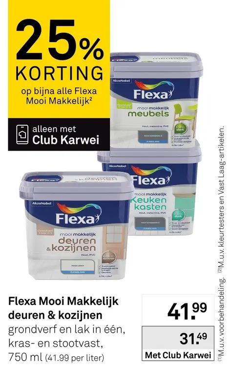 Aanbieding: Flexa Mooi Makkelijk deuren & kozijnen