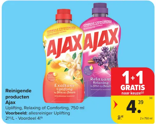 Promotie: Reinigende producten