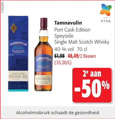 Promotie: Port Cask Edition Speyside Single Malt Scotch Whisky 40 % Vol