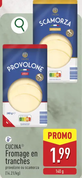 Offre: Fromage en tranches