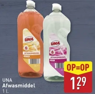 Aanbieding: Afwasmiddel