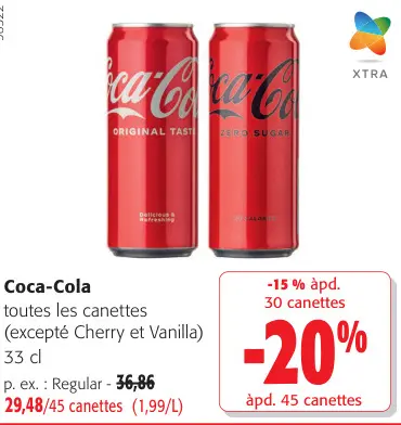 Offre: Coca-Cola