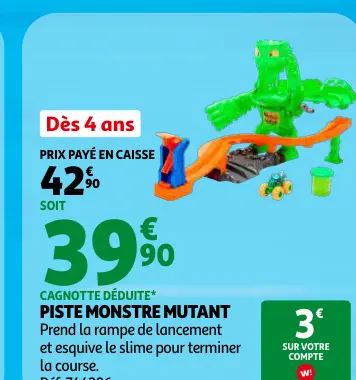 Promotie: Piste Monstre Mutant