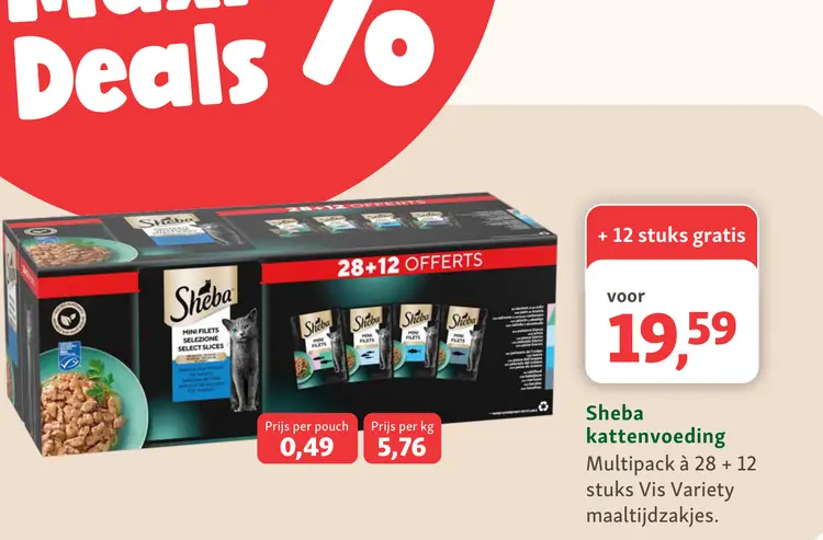 Aanbieding: Sheba kattenvoeding