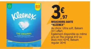 Offre: MOUCHOIRS BOITE