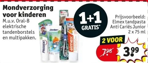 Aanbieding: Mondverzorging voor kinderen