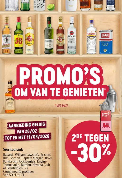 Promotie: Sterkedrank