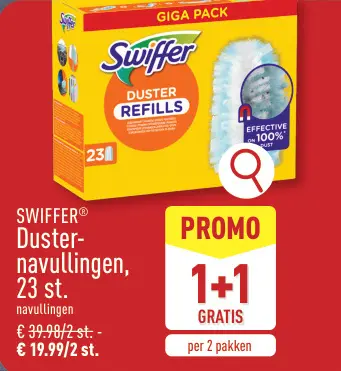 Promotie: SWIFFER® Duster-navullingen