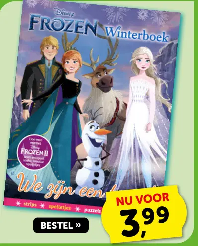Aanbieding: Frozen Winterboek