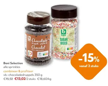 Aanbieding: Boni Selection alle sprinkles