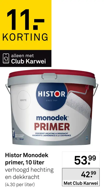 Aanbieding: Monodek primer 10 liter