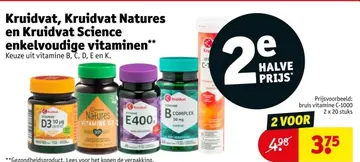 Aanbieding: Kruidvat, Kruidvat Natures en Kruidvat Science