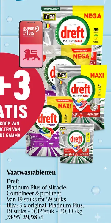 Promotie: Vaatwastabletten