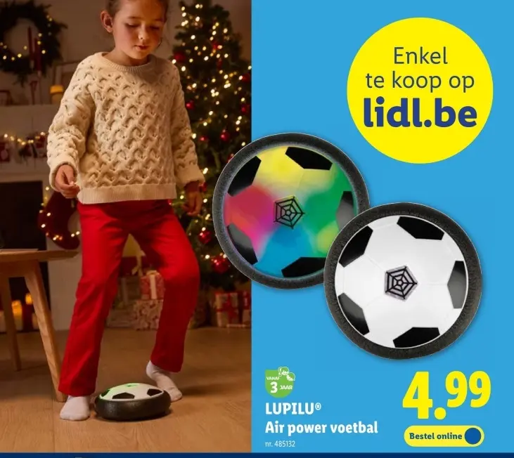 Promotie: Air power voetbal