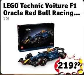 Offre: LEGO Technic Voiture F1 Oracle Red Bull Racing