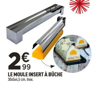 Offre: Le moule insert à bûche