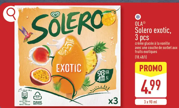 Offre: Solero exotic