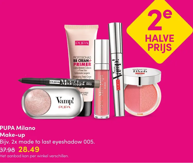 Aanbieding: PUPA Milano Make-up