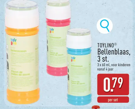 Promotie: Bellenblaas