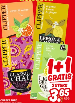 Aanbieding: CLIPPER THEE