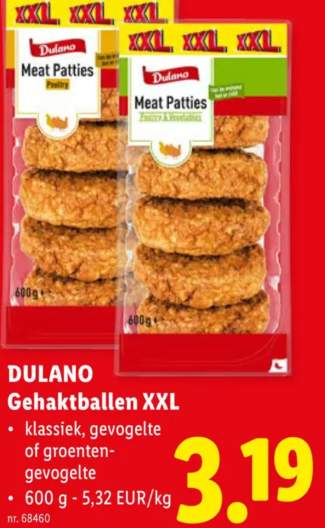 Promotie: Gehaktballen XXL