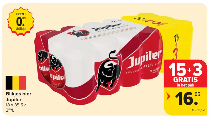 Promotie: Blikjes bier