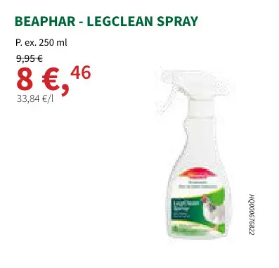 Offre: Legclean spray
