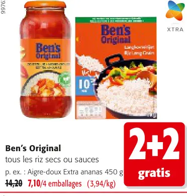 Offre: Ben's Original