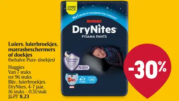 Aanbieding: Huggies DryNites Pyjama Pants