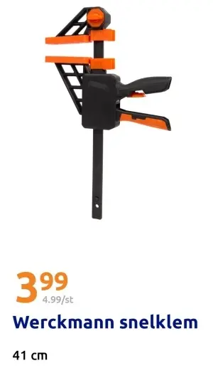 Aanbieding: Werckmann snelklem