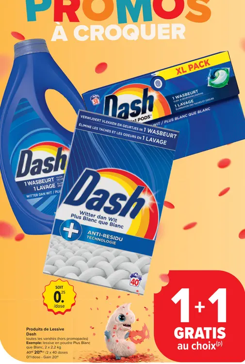 Offre: Produits de Lessive