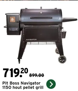 Aanbieding: Pit Boss Navigator hout pellet grill