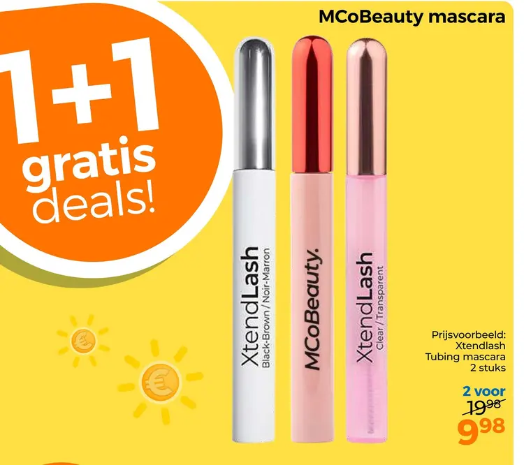 Aanbieding: MCoBeauty mascara Xtendlash Tubing mascara