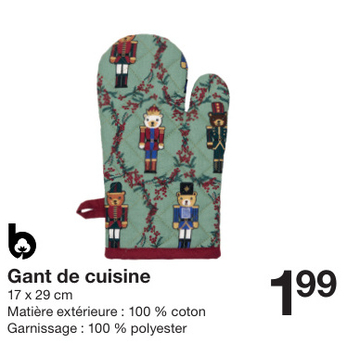 Offre: Gant de cuisine