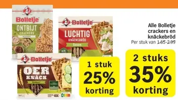 Aanbieding: Crackers en knäckebröd