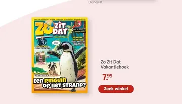 Aanbieding: Zo Zit Dat Vakantieboek