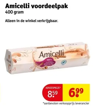 Aanbieding: Amicelli voordeelpak