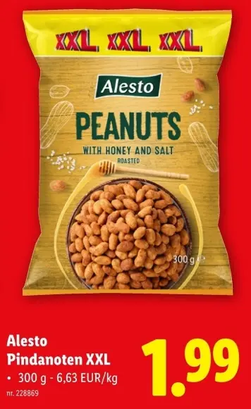 Aanbieding: Pindanoten XXL