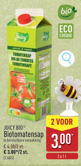 Promotie: Biotomatensap