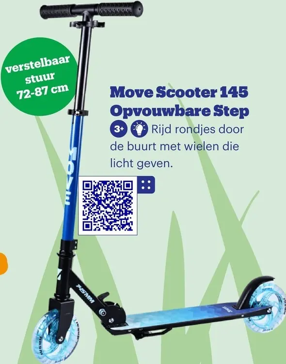 Aanbieding: Move Scooter 145 Opvouwbare Step