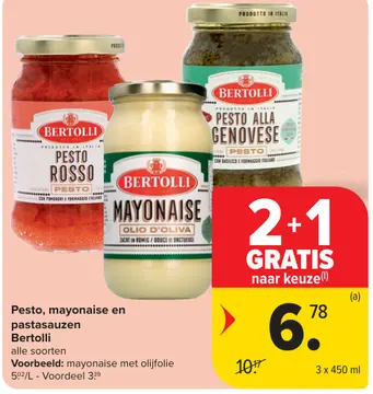 Aanbieding: Pesto, mayonaise en pastasauzen