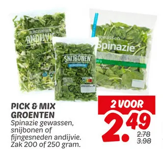Aanbieding: PICK & MIX GROENTEN