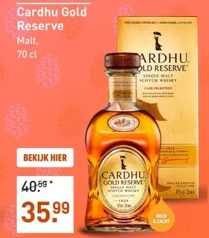 Aanbieding: Cardhu Gold Reserve