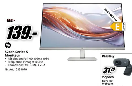 Offre: 524sh Series 5 Moniteur