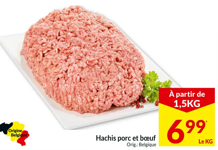 Offre: Hachis porc et bœuf
