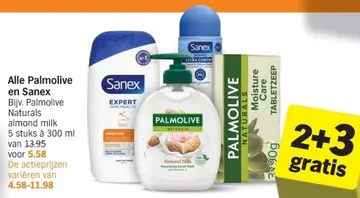 Aanbieding: Alle Palmolive en Sanex